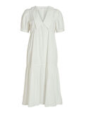 Vila SHORT SLEEVED MIDI DRESS, Cloud Dancer, highres - 14073827_CloudDancer_001.jpg