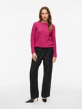 VILA VIDALO - BASIQUE PULL EN MAILLE, Raspberry Rose, highres - 14082767_RaspberryRose_005.jpg