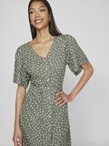 VILA SHORT SLEEVED SHORT DRESS, Laurel Wreath, highres - 14103259_LaurelWreath_1156779_006.jpg