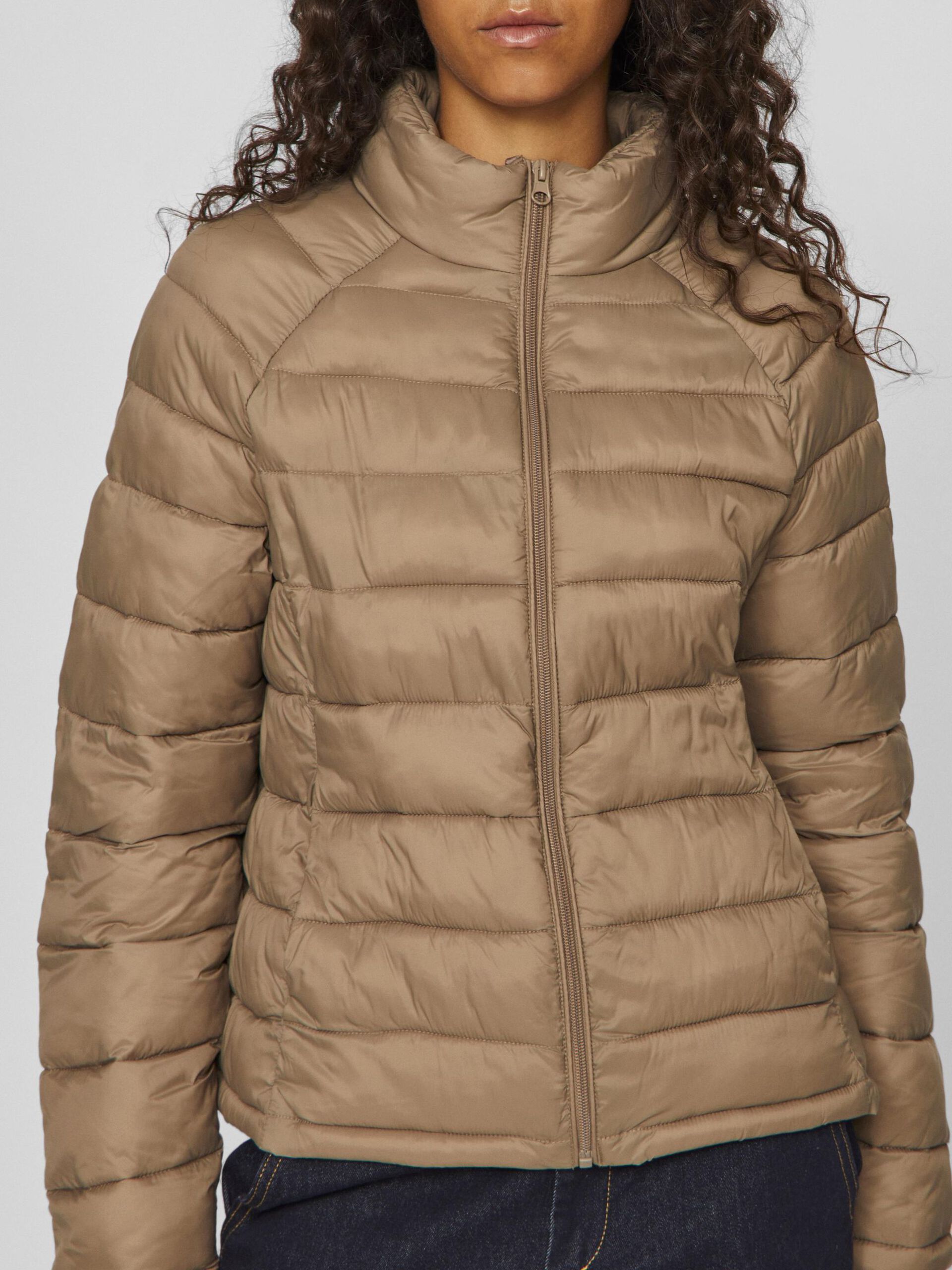 Carousel image - QUILTED JACKET, Fossil | 5