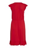 Vila RUFFLE SHORT DRESS, Flame Scarlet, highres - 14085633_FlameScarlet_002.jpg