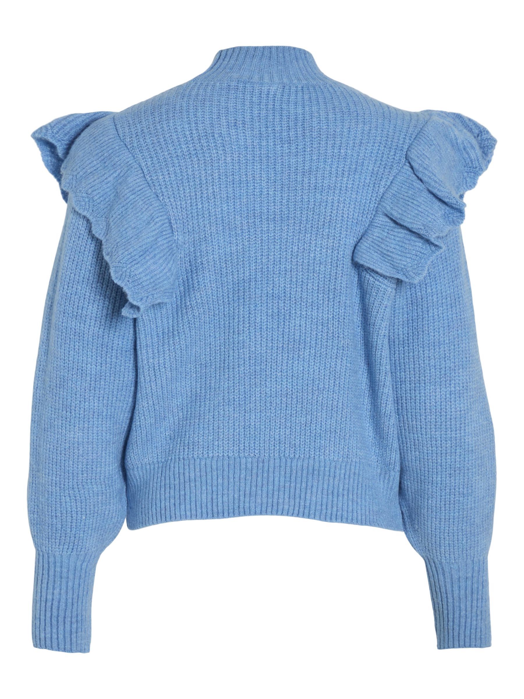 Ruffle best sale shoulder jumper