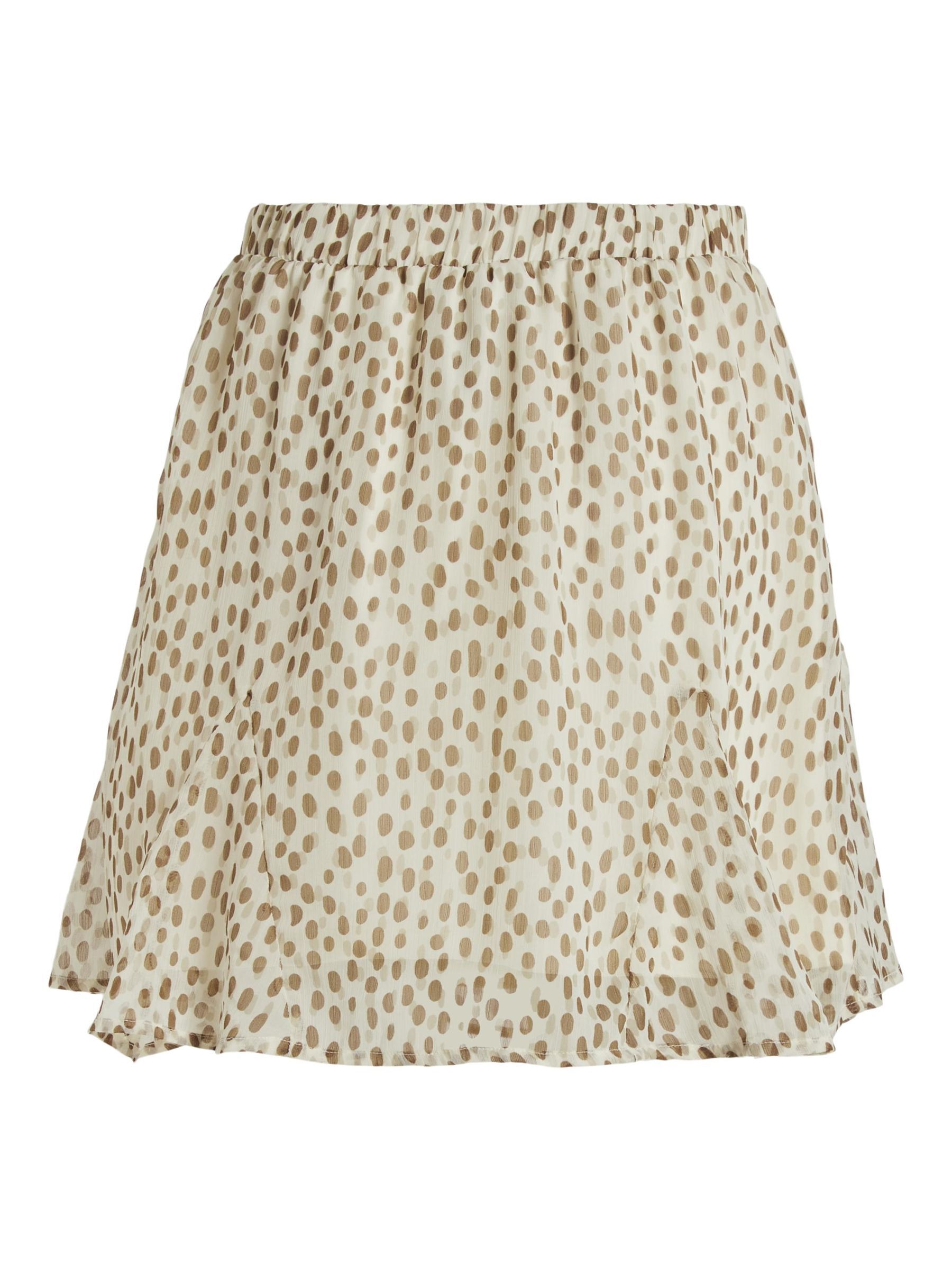 Vila leopard deals print skirt