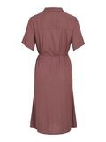 Vila MANGAS CORTAS VESTIDO CAMISERO, Rose Brown, highres - 14103249_RoseBrown_002.jpg