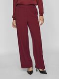VILA VIVARONE HIGH WAIST PANTALONI GAMBA AMPIA, Cabernet, highres - 14087407_Cabernet_003.jpg
