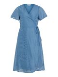 VILA SHORT SLEEVED WRAP DRESS, Coronet Blue, highres - 14109657_CoronetBlue_001.jpg