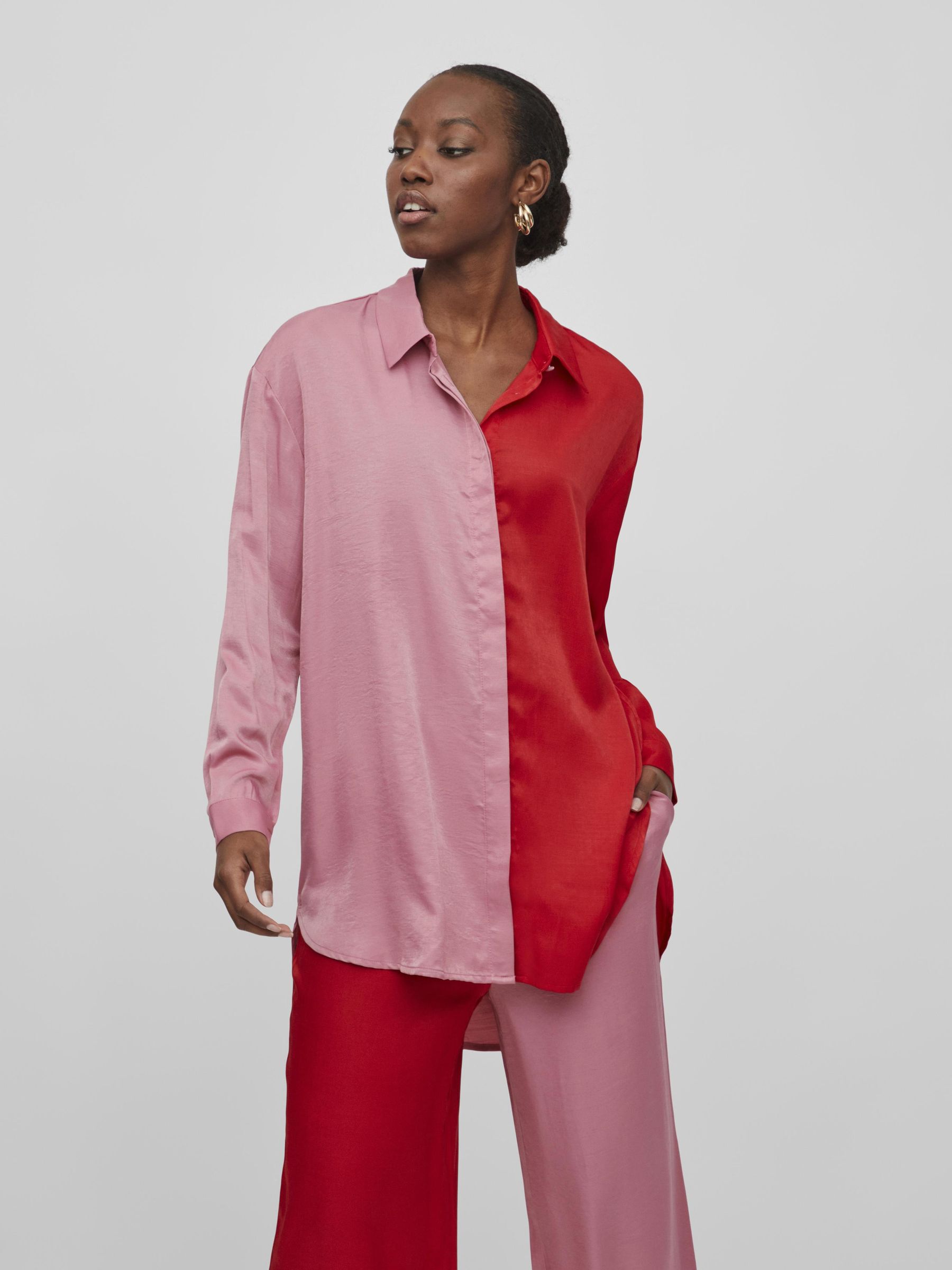 VILA Bluse Rosa 40 DAMEN Hemden & T-Shirts Lingerie Rabatt 56 % 