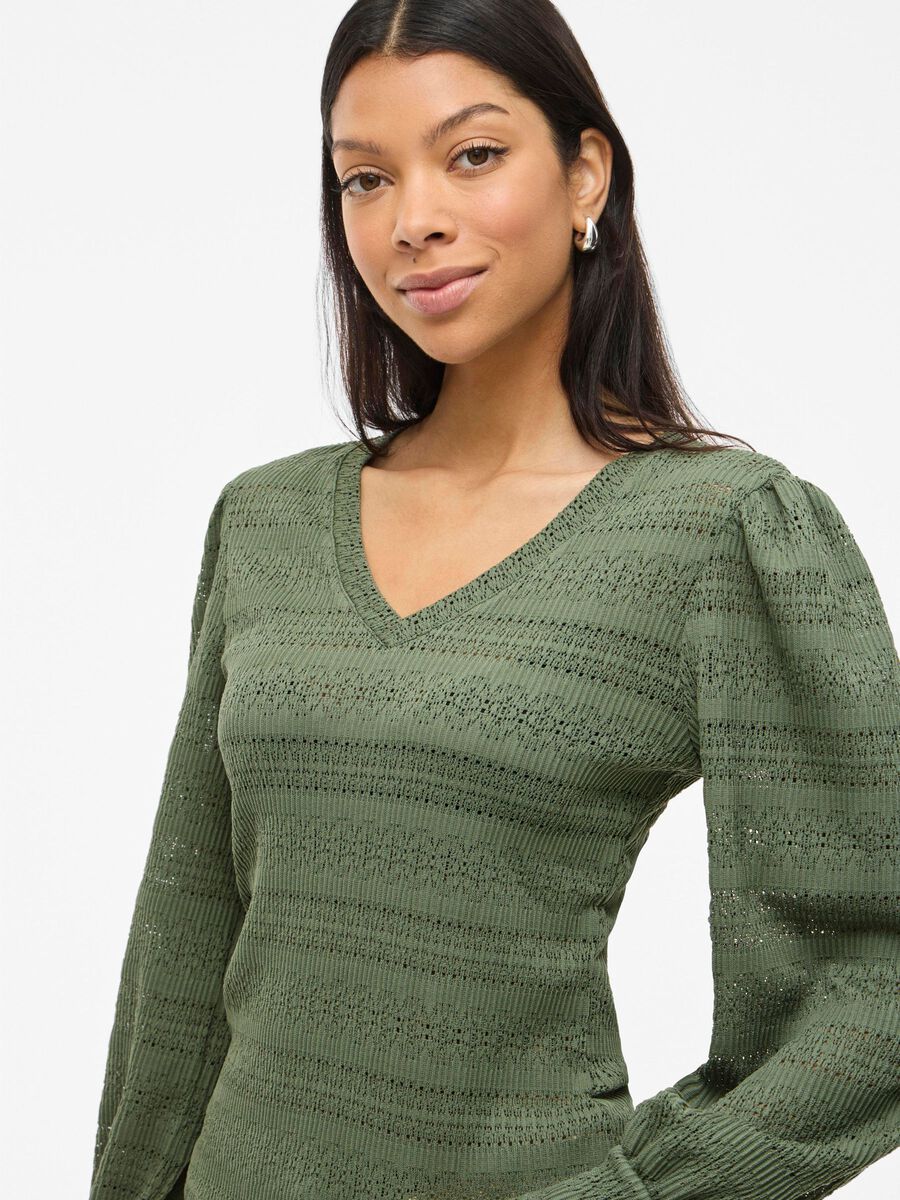 Carousel image - TOP DE MANGA COMPRIDA, Laurel Wreath | 5