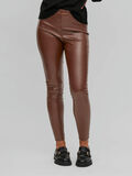 Vila CUERO SINTÉTICO, CINTURA ALTA LEGGINGS, Chocolate Fondant, highres - 14080287_ChocolateFondant_003.jpg
