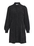 Vila LONG SLEEVED SHIRT DRESS, Black Beauty, highres - 14092104_BlackBeauty_001.jpg