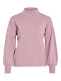 VILA HIGH NECK KNITTED PULLOVER, Fragrant Lilac, highres - 14109866_FragrantLilac_001.jpg