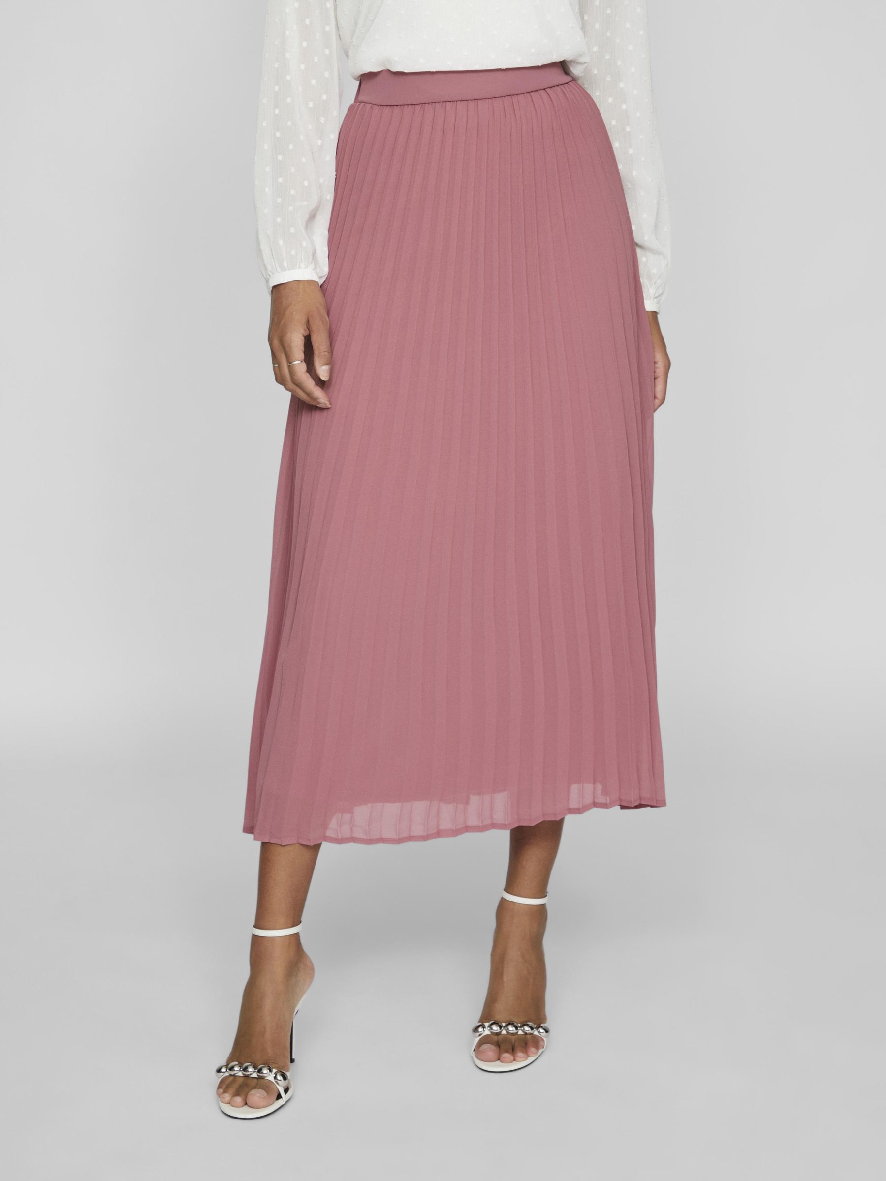 Vila vipers top knit midi skirt
