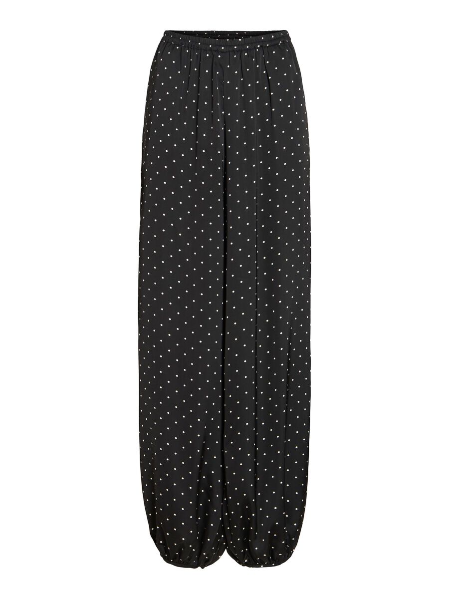 Product carousel image - VISIA DOTTED BALLOON  TROUSERS, Black | 1