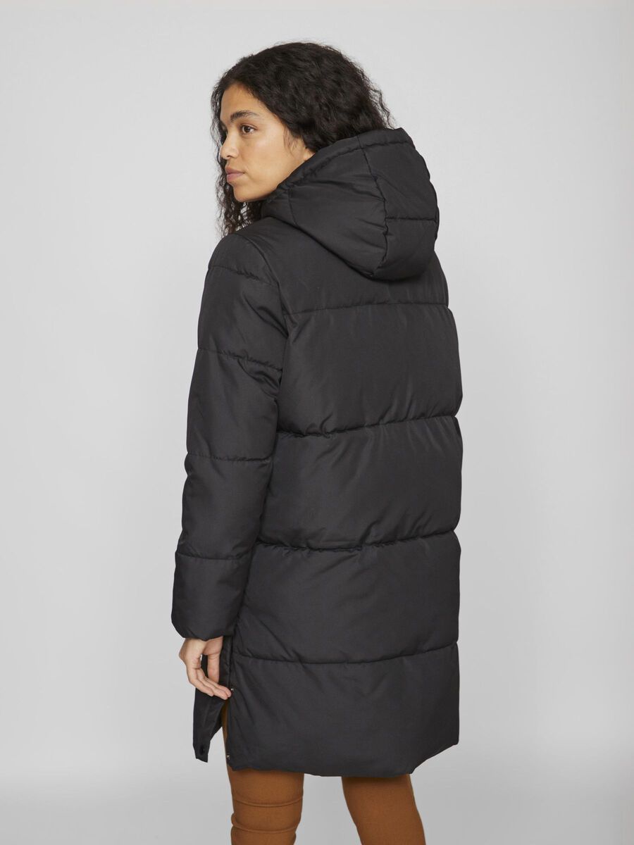 VILA HOODED PUFFER COAT, Black Beauty, highres - 14094320_BlackBeauty_004.jpg