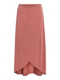 VILA HIGH WAIST MIDI SKIRT, Brick Dust, highres - 14101691_BrickDust_001.jpg