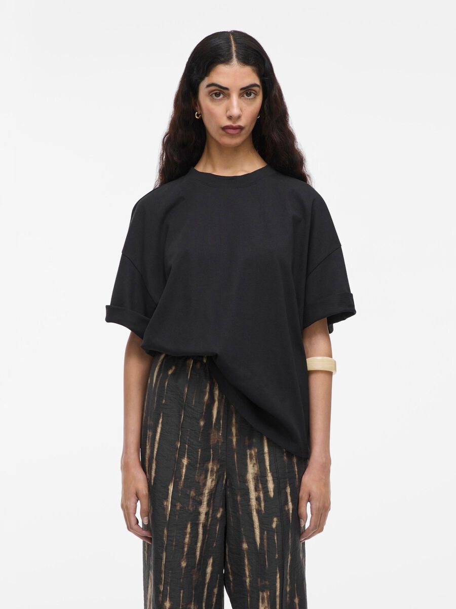 VILA COTON T-SHIRT OVERSIZE, Meteorite, highres - 14108427_Meteorite_003.jpg