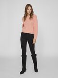 Vila CROPPED KNITTED PULLOVER, Tigerlily, highres - 14080423_Tigerlily_982549_005.jpg