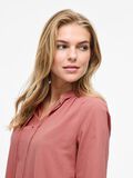 VILA VIPETRA 3/4 SLEEVED SHORT DRESS, Brick Dust, highres - 14109524_BrickDust_006.jpg