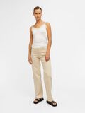 OBJECT LACE SLEEVELESS TOP, White, highres - 23031016_White_005.jpg