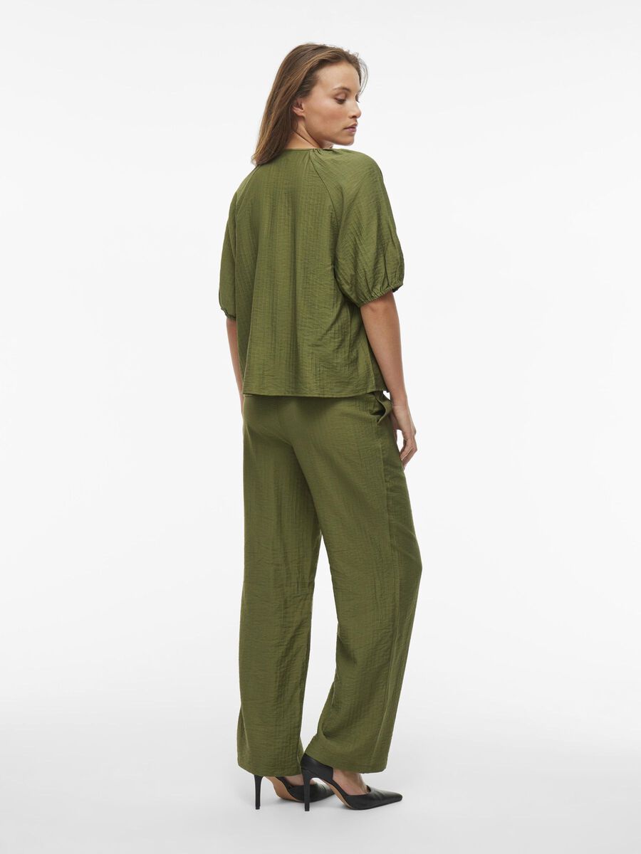 VILA TAILLE HAUTE PANTALON, Capulet Olive, highres - 14100335_CapuletOlive_004.jpg