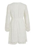 VILA TIE WAIST LONG SLEEVED DRESS, Egret, highres - 14095039_Egret_002.jpg