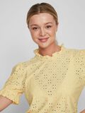 VILA EMBROIDERED SHORT SLEEVED TOP, Golden Haze, highres - 14070251_GoldenHaze_006.jpg