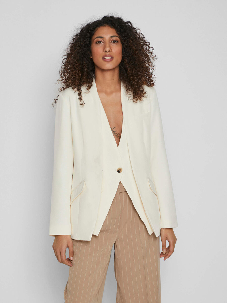 Vila KLASSIEKE BLAZER, Birch, highres - 14084889_Birch_003.jpg