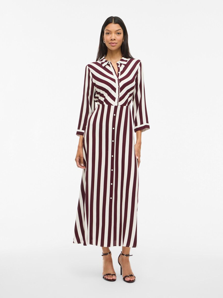 VILA MAXI SHIRT DRESS, Winetasting, highres - 14106623_Winetasting_1260970_003.jpg
