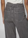 VILA TIE BAND HIGH WAISTED JEANS, Grey Denim, highres - 14106675_GreyDenim_007.jpg