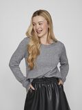 VILA VIRIL - COL ROND PULL EN MAILLE, Medium Grey Melange, highres - 14054177_MediumGreyMelange_007.jpg