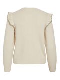 VILA ROUND NECK KNITTED PULLOVER, Birch, highres - 14100771_Birch_1136794_002.jpg
