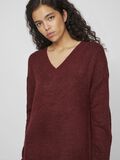 VILA MIDI KNITTED DRESS, Cabernet, highres - 14101548_Cabernet_1141561_006.jpg