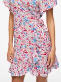 Product image thumbnail - VIPADDINA KORT JURK MET V-HALS, Cloud Dancer | 5