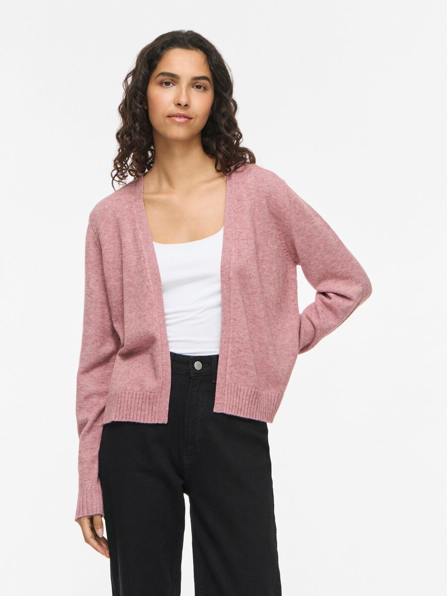 Carousel image - VIRIL SHORT OPEN CARDIGAN, Nostalgia Rose | 1