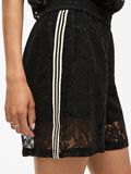 VILA VIOLINE LACE HIGH WAISTED SHORTS, Black, highres - 14114792_Black_006.jpg