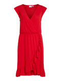 Vila RUFFLE SHORT DRESS, Flame Scarlet, highres - 14085633_FlameScarlet_001.jpg