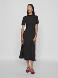 VILA SHORT SLEEVED MIDI DRESS, Black, highres - 14103584_Black_003.jpg