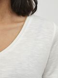 Vila GLITTER DETAIL SHORT SLEEVED TOP, Cloud Dancer, highres - 14080877_CloudDancer_007.jpg