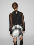 Vila BLONDE LANGERMET BLUSE, Black, highres - 14091710_Black_004.jpg