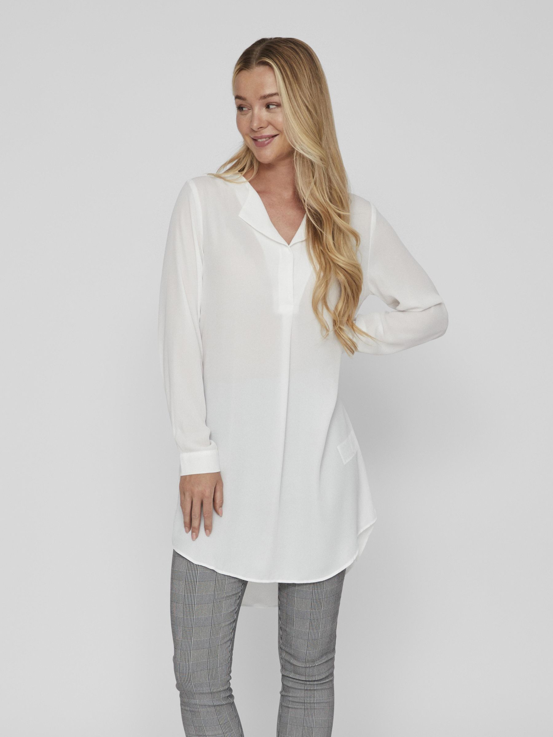 Tunique blanche manche longue outlet