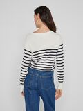 VILA SCOLLO ROTONDO PULLOVER A MAGLIA, Cloud Dancer, highres - 14100560_CloudDancer_1176091_004.jpg