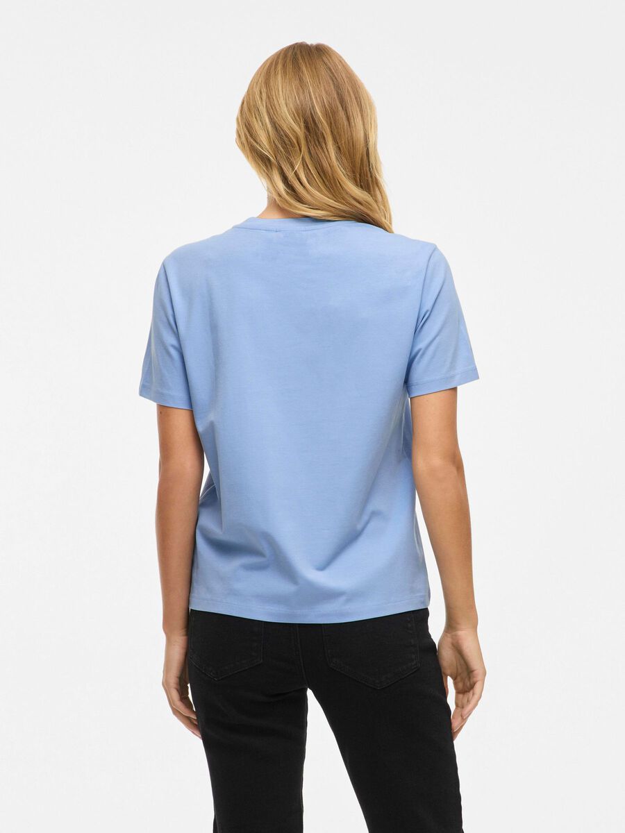 VILA VINORA ROUND NECK T-SHIRT, Frozen Fjord, highres - 14103448_FrozenFjord_1221800_004.jpg