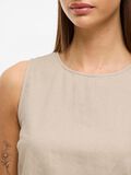 VILA ROUND NECK SLEEVELESS TOP, Feather Gray, highres - 14107384_FeatherGray_006.jpg