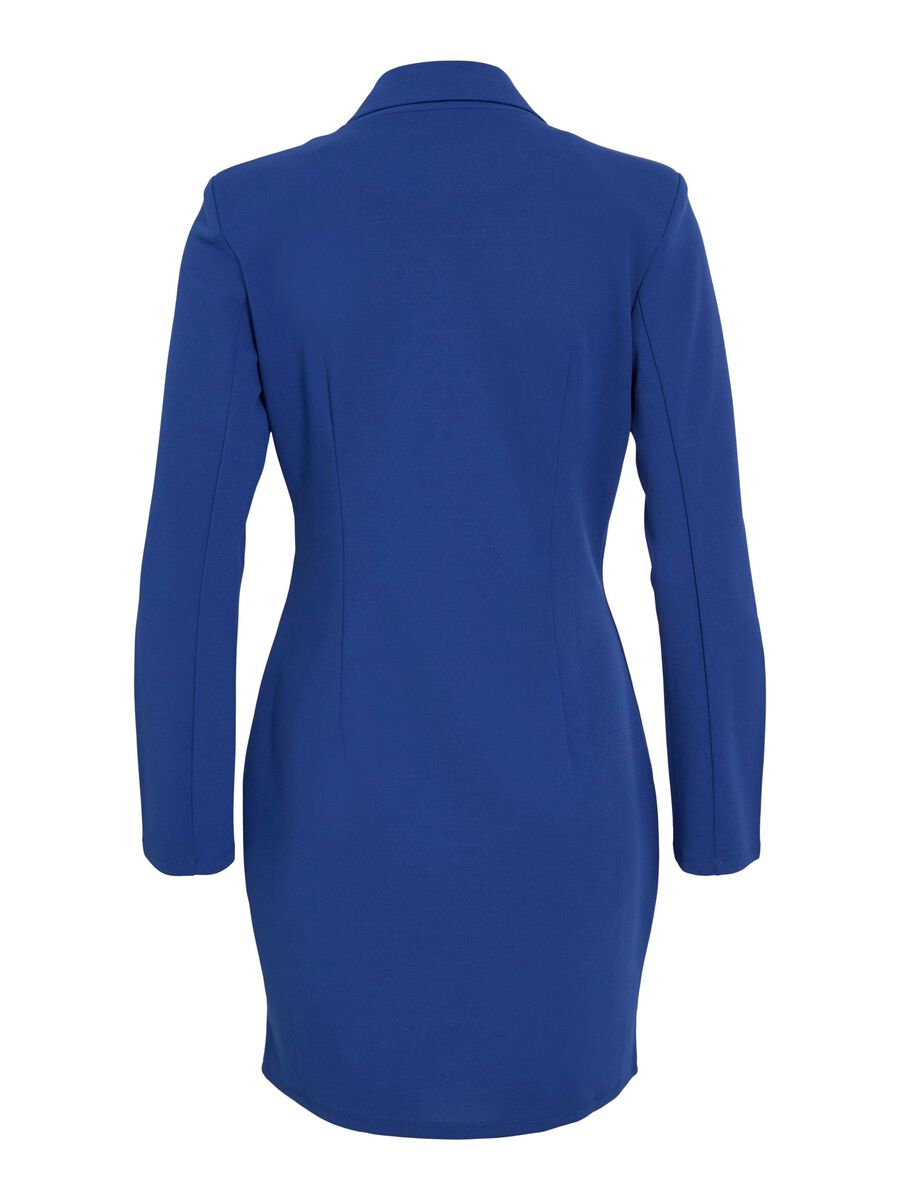 VILA VICLARA SHORT BLAZER DRESS, Mazarine Blue, highres - 14112686_MazarineBlue_002.jpg