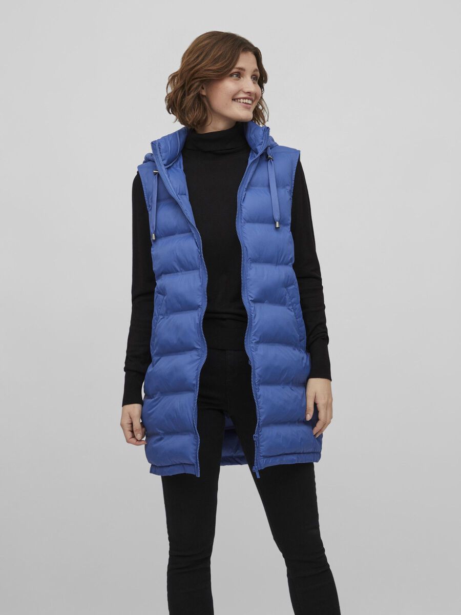 Vila REMBOURRÉE GILET, Federal Blue, highres - 14085934_FederalBlue_003.jpg