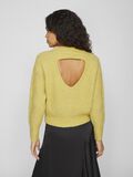VILA OPEN BACK KNITTED PULLOVER, Leek Green, highres - 14098156_LeekGreen_004.jpg