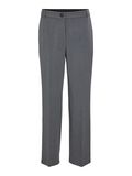 VILA MID RISE STRAIGHT-LEG TROUSERS, Medium Grey Melange, highres - 14104204_MediumGreyMelange_001.jpg