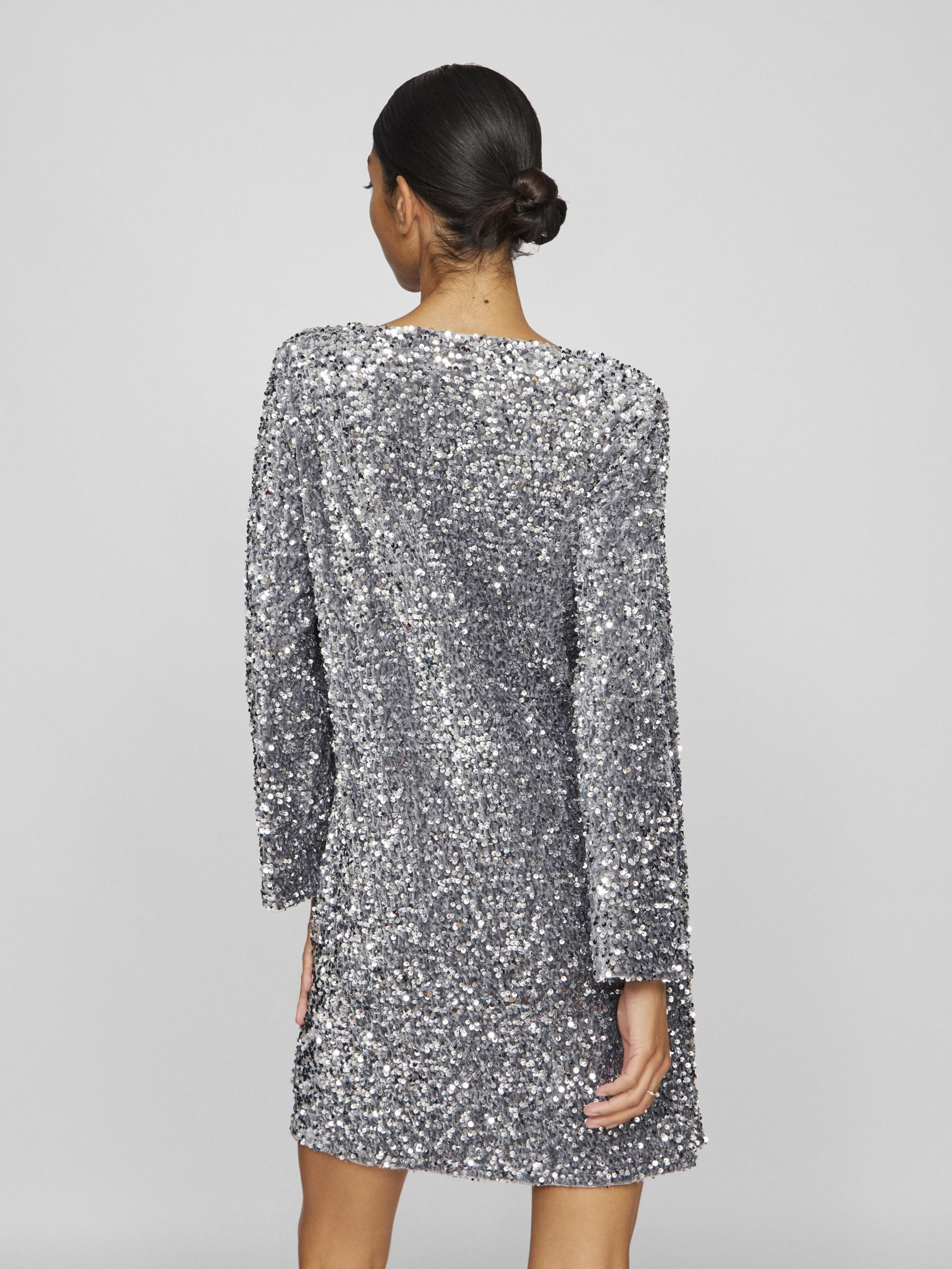 Vila silver dress outlet