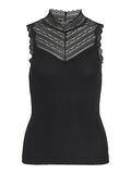 VILA HIGH NECK SLEEVELESS TOP, Black, highres - 14104906_Black_001.jpg