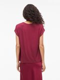 Product image thumbnail - VIELLETTE SHORT SLEEVED TOP, Anemone | 2